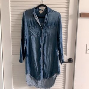 Anthropologie denim dress